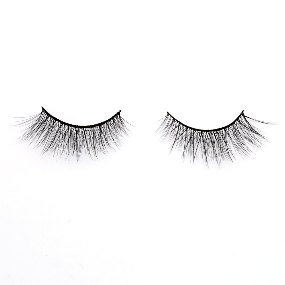 Inquiry for wholesale free samples private label 3D faux mink eyelash natural style  quality lower price eyelash factory JN83